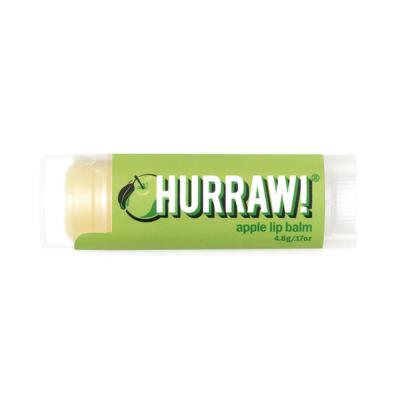 Hurraw! Organic Lip Balm Apple 4.8g